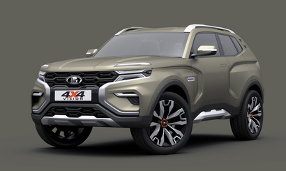 АВТОВАЗ на ММАС показал новый облик LADA 4x4